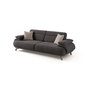Atelier Del Sofa Bonjo Silver - Anthracite Sofá de 3 Plazas